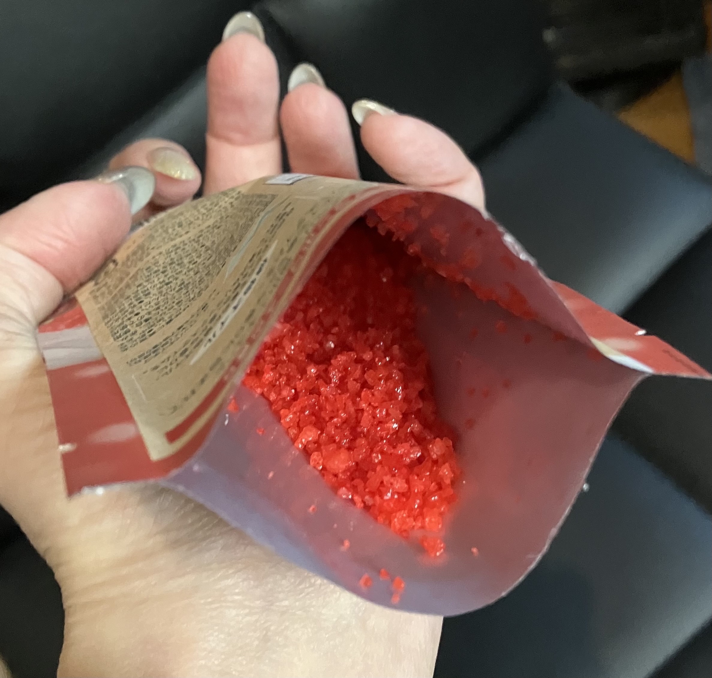 クナイプ バスソルト フランボワーズの香り 50g/クナイプ/入浴剤を使ったクチコミ（2枚目）