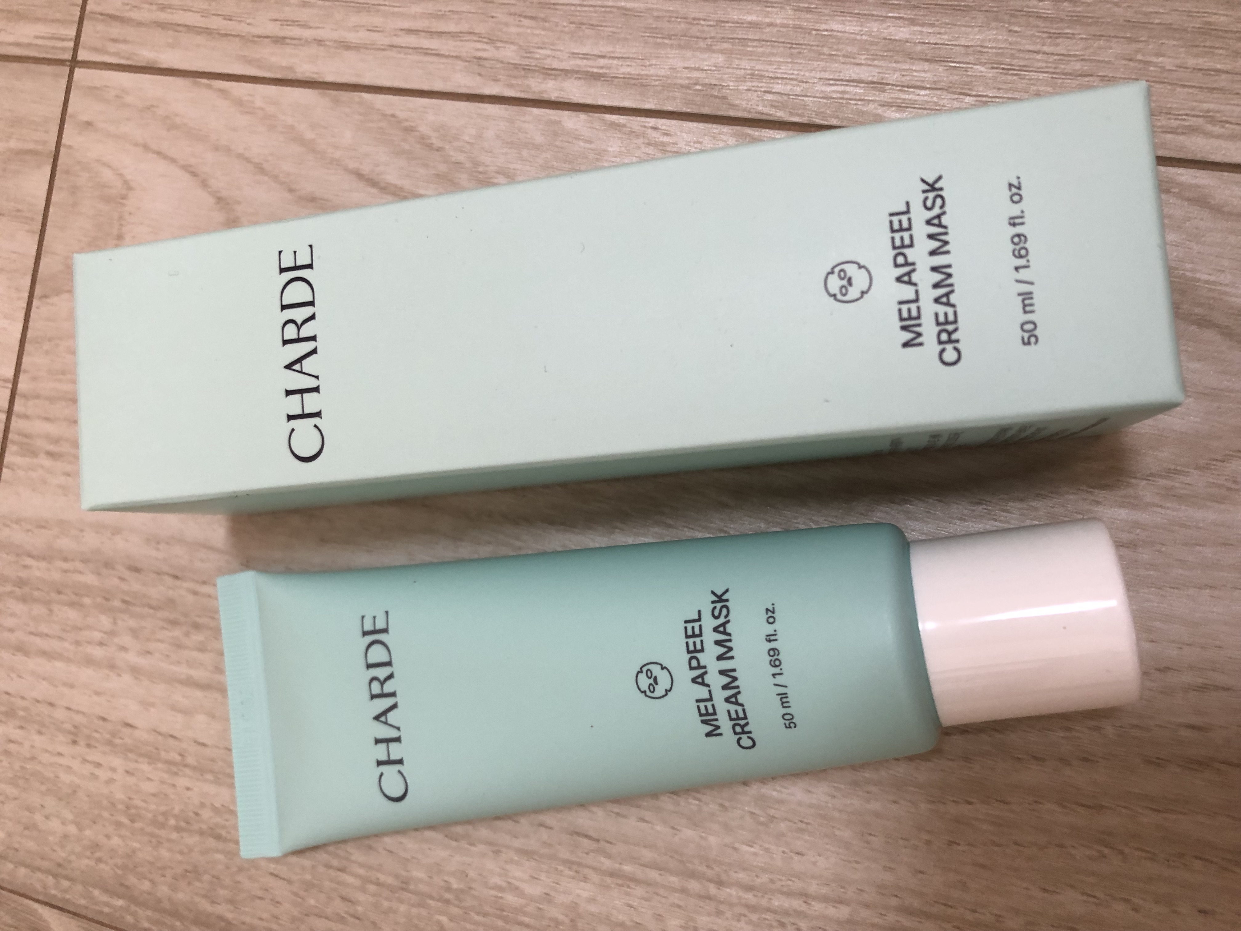 メラピールクリームマスク/CHARDE/ピーリングを使ったクチコミ（1枚目）