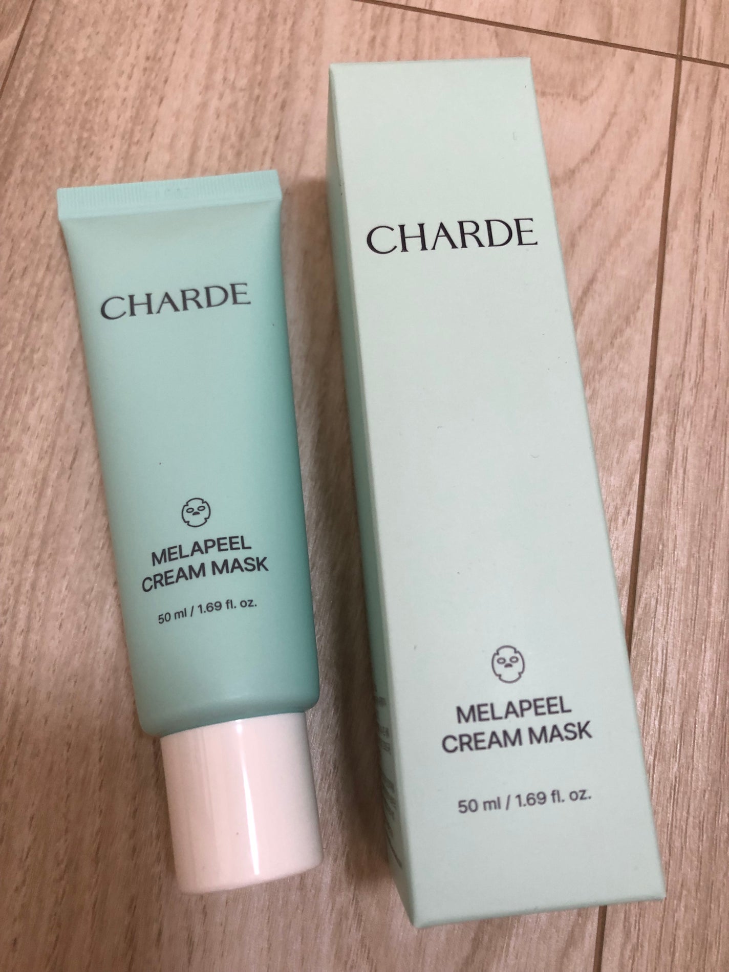 メラピールクリームマスク/CHARDE/ピーリングを使ったクチコミ(1枚目)