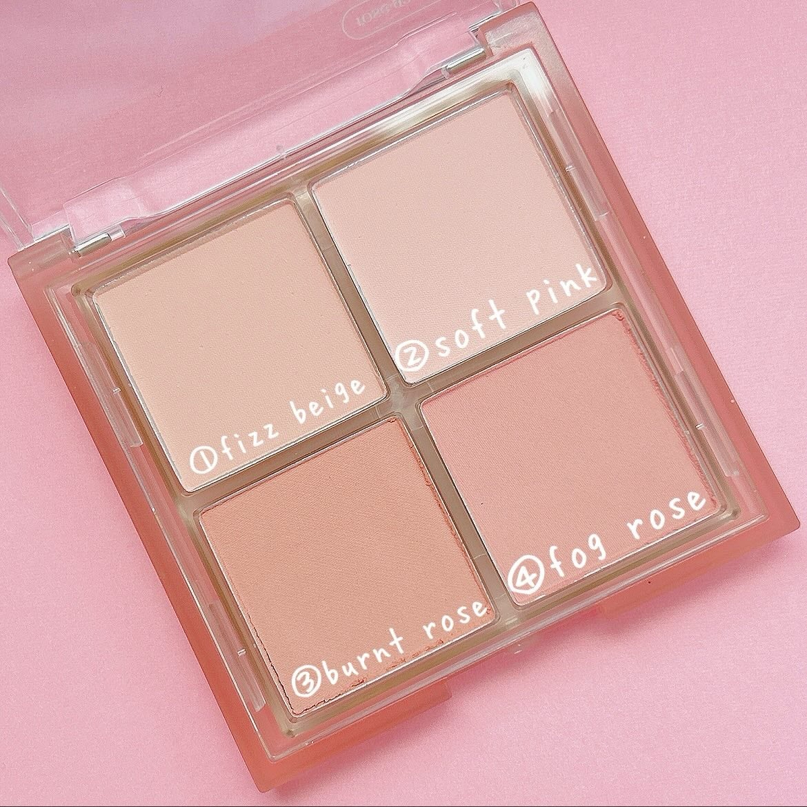 ミックスマッチチークパレット/be aube/パウダーチークを使ったクチコミ(4枚目)