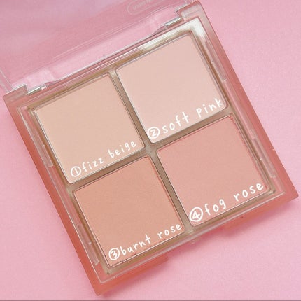 ミックスマッチチークパレット/be aube/パウダーチークを使ったクチコミ(4枚目)