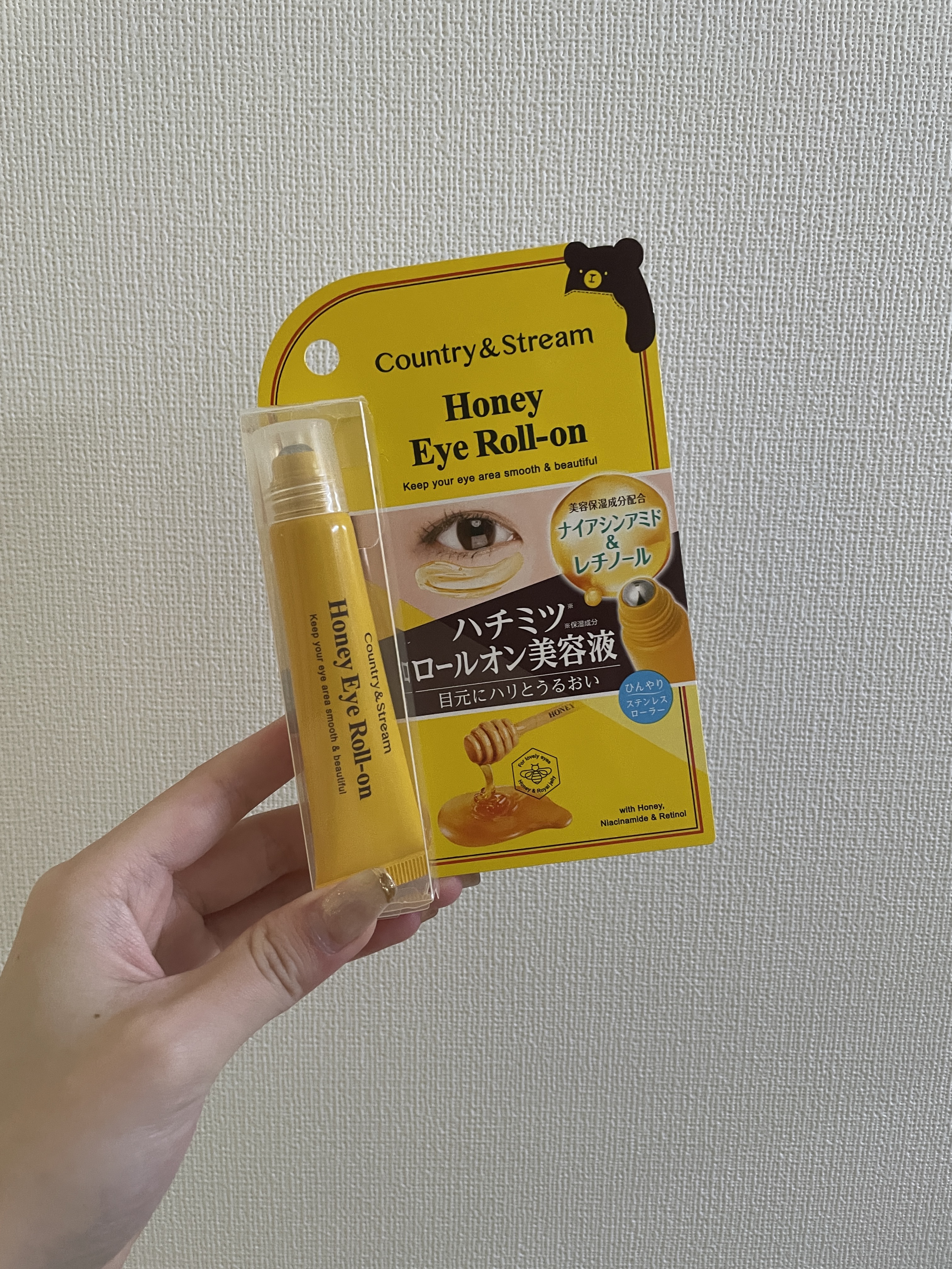 ナチュラルアイロールオンN/カントリー&ストリーム/アイケア・アイクリームを使ったクチコミ（1枚目）