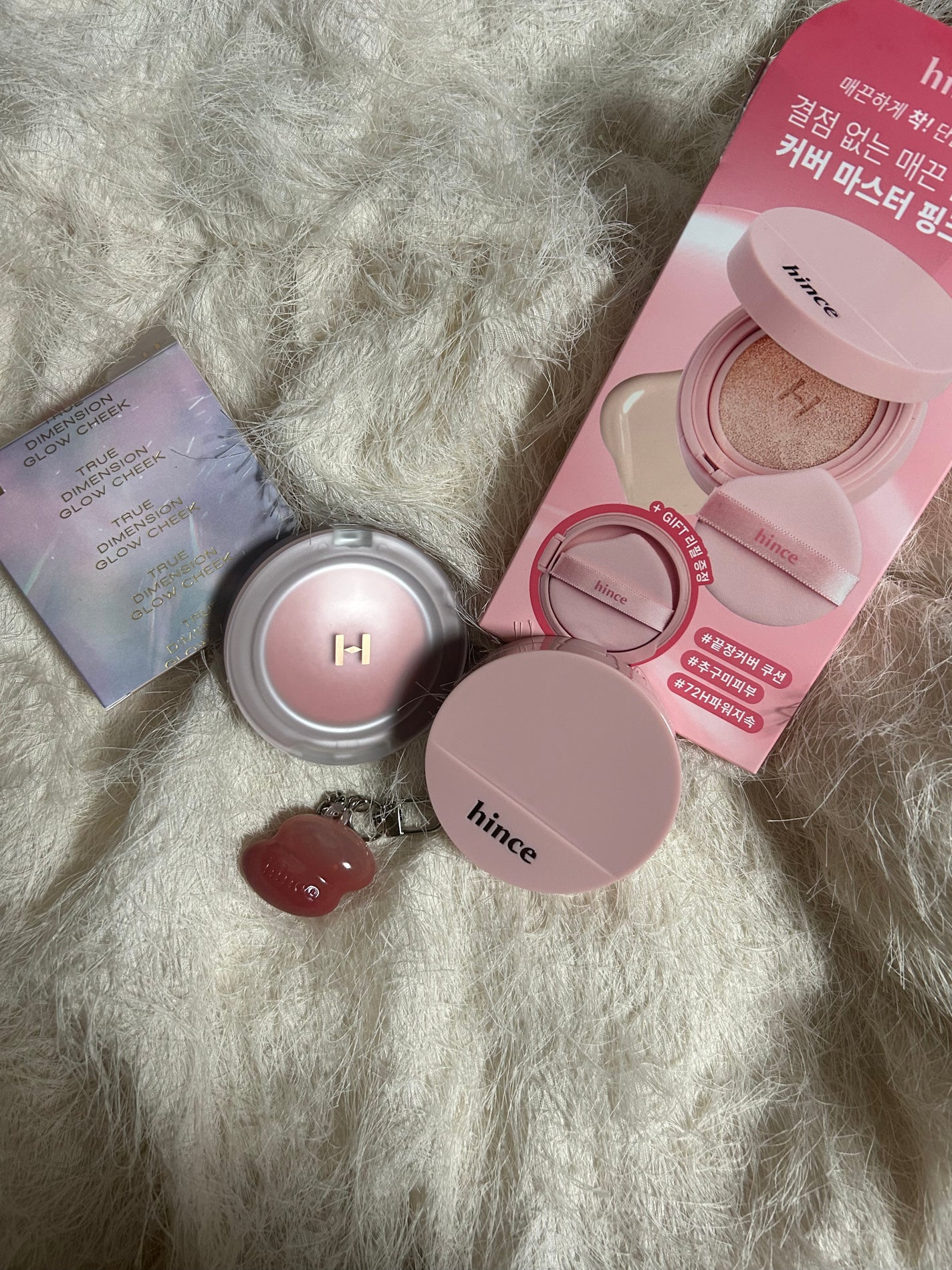 トゥルーディメンショングロウチーク/hince/パウダーチークを使ったクチコミ(1枚目)