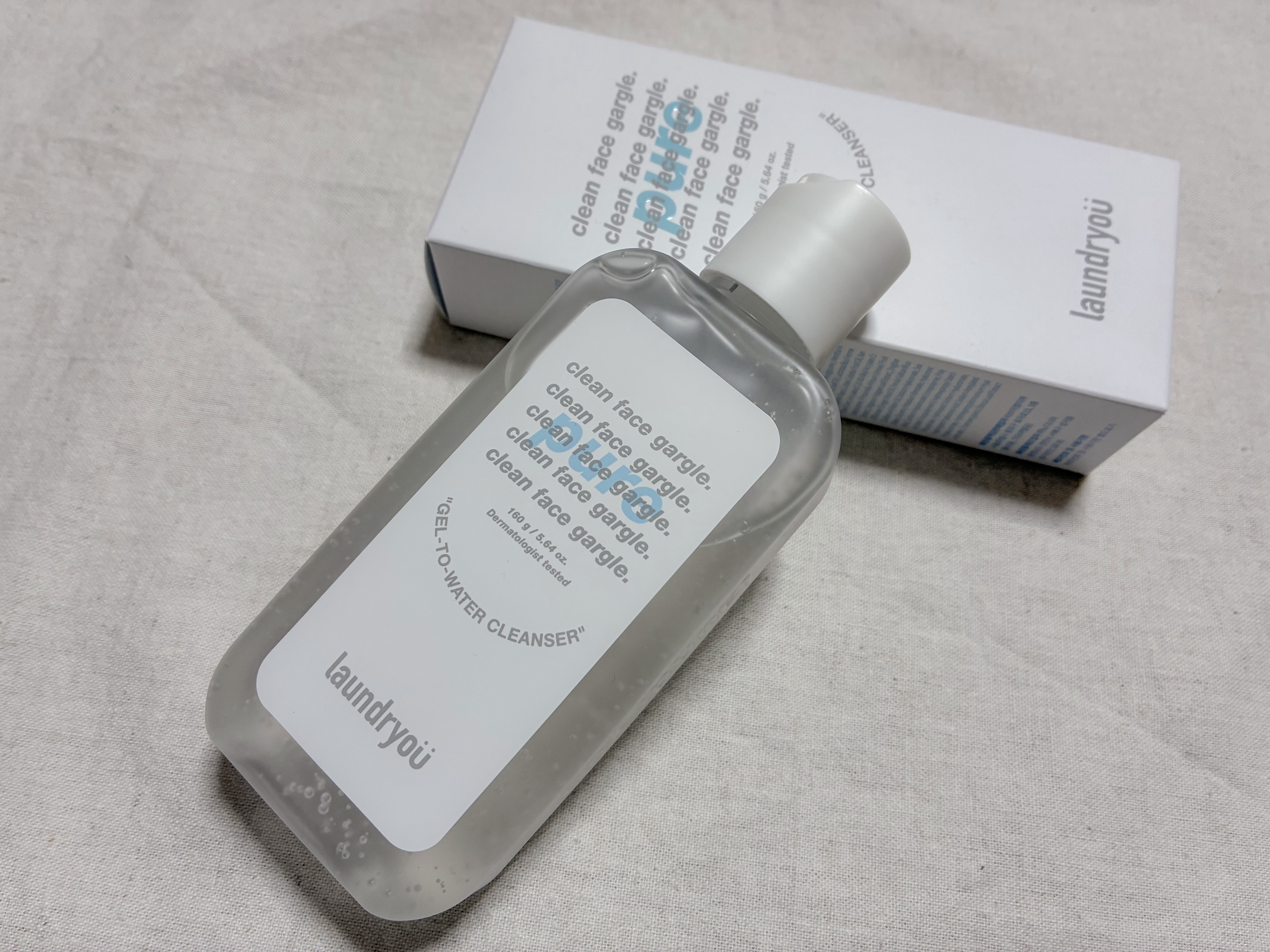 ⧉ 
ランドリーユー様より

ジェルツーフォームクレンザー[ピュア］
をいただきました♡

バブルフリーの泡立たないクレンザーで、
ジェルを優しくお肌に伸ばしてマッサージ🤲

そのあとは洗い流すだけで、
必要な潤いは残しながらお肌がスッキ