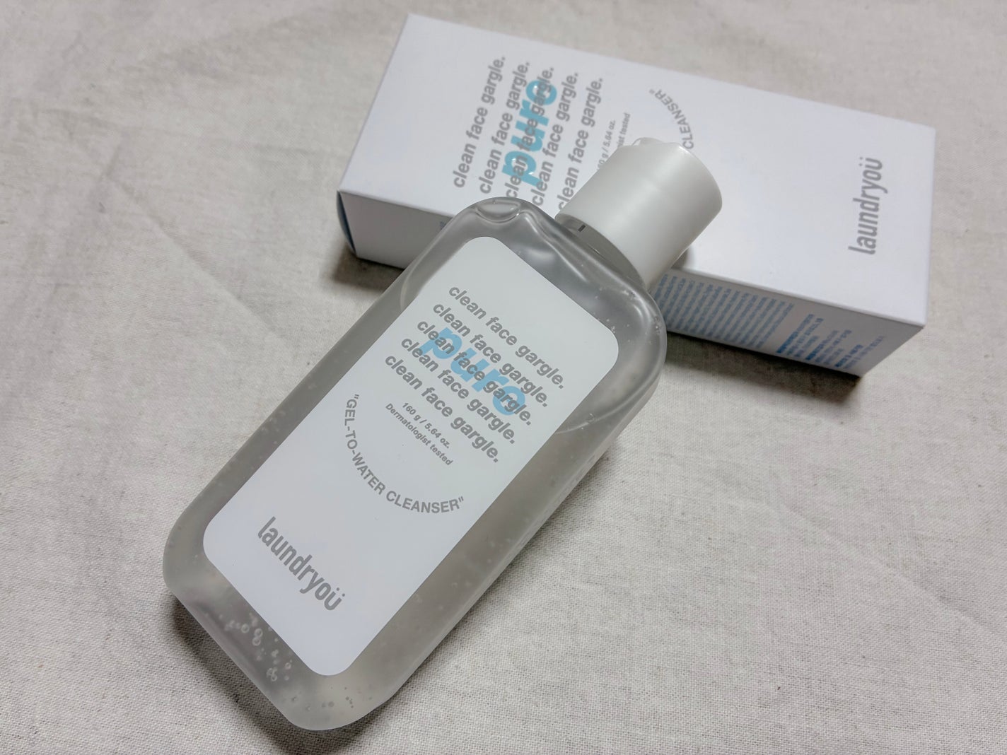 clean face gargle gel foam cleanser/laundryou/その他洗顔料を使ったクチコミ(1枚目)