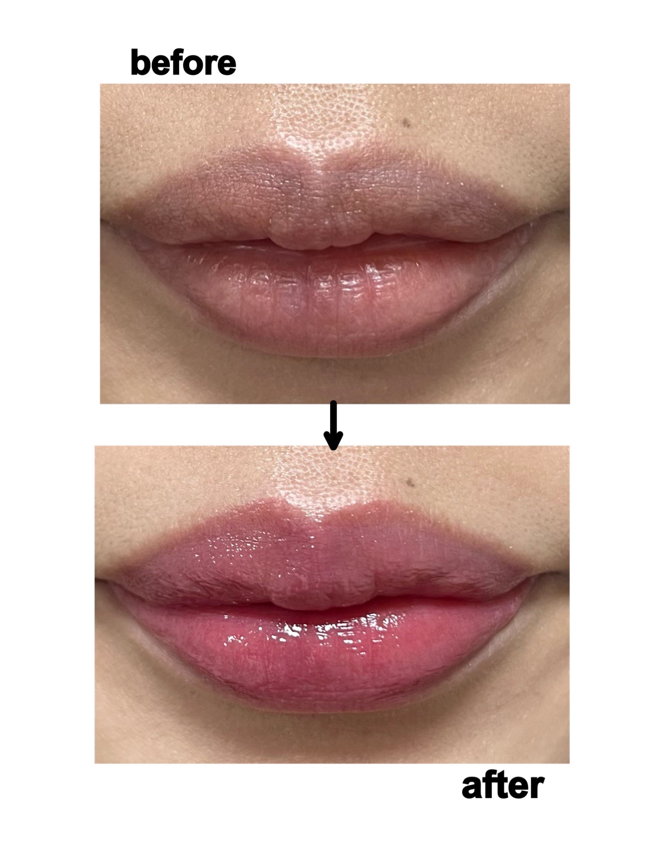 ジューシーラスティングティント/rom&nd/リップティントを使ったクチコミ（3枚目）