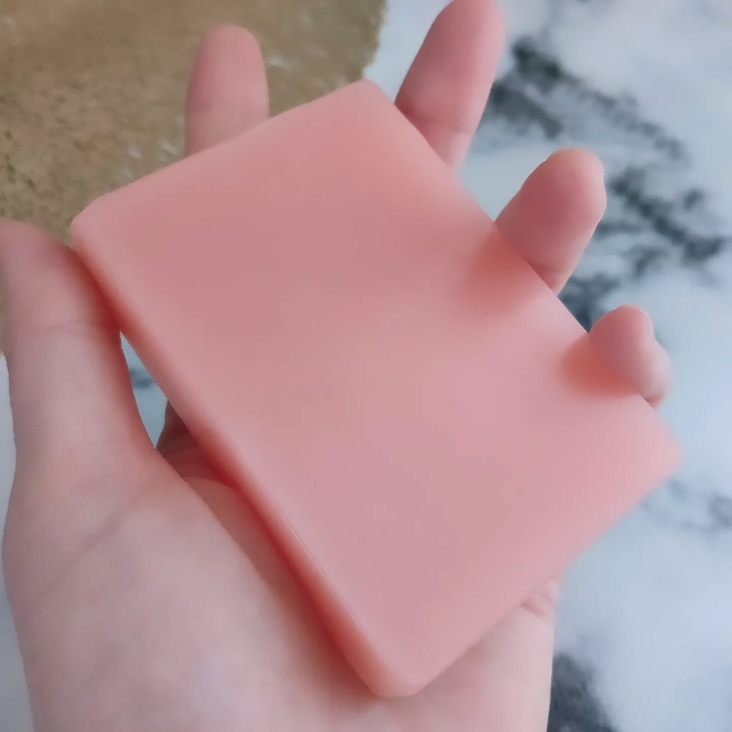 フェイス用ヴィーガン石けん/laccche/洗顔石鹸を使ったクチコミ（3枚目）