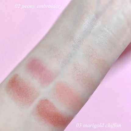 ジルスチュアート ブルームクチュール アイズ/JILL STUART/アイシャドウパレットを使ったクチコミ(4枚目)