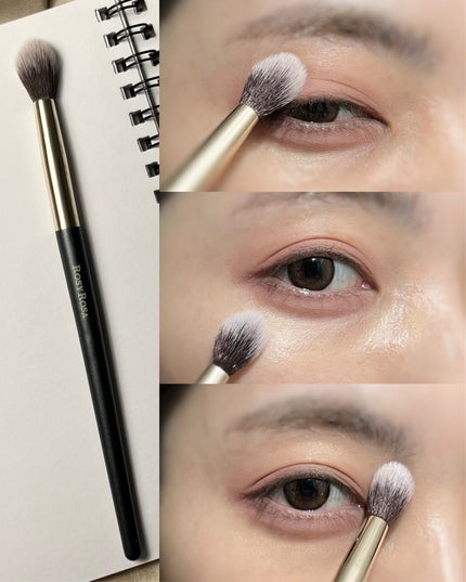 アイシャドウブラシセット/ロージーローザ/メイクブラシを使ったクチコミ(3枚目)