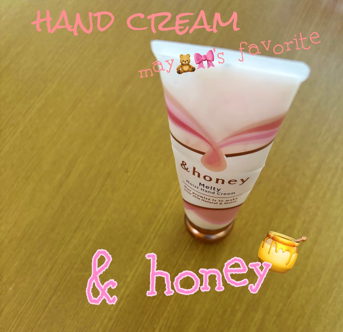 アンドハニー メルティモイスト ハンドクリーム/&honey/ハンドクリームを使ったクチコミ(1枚目)