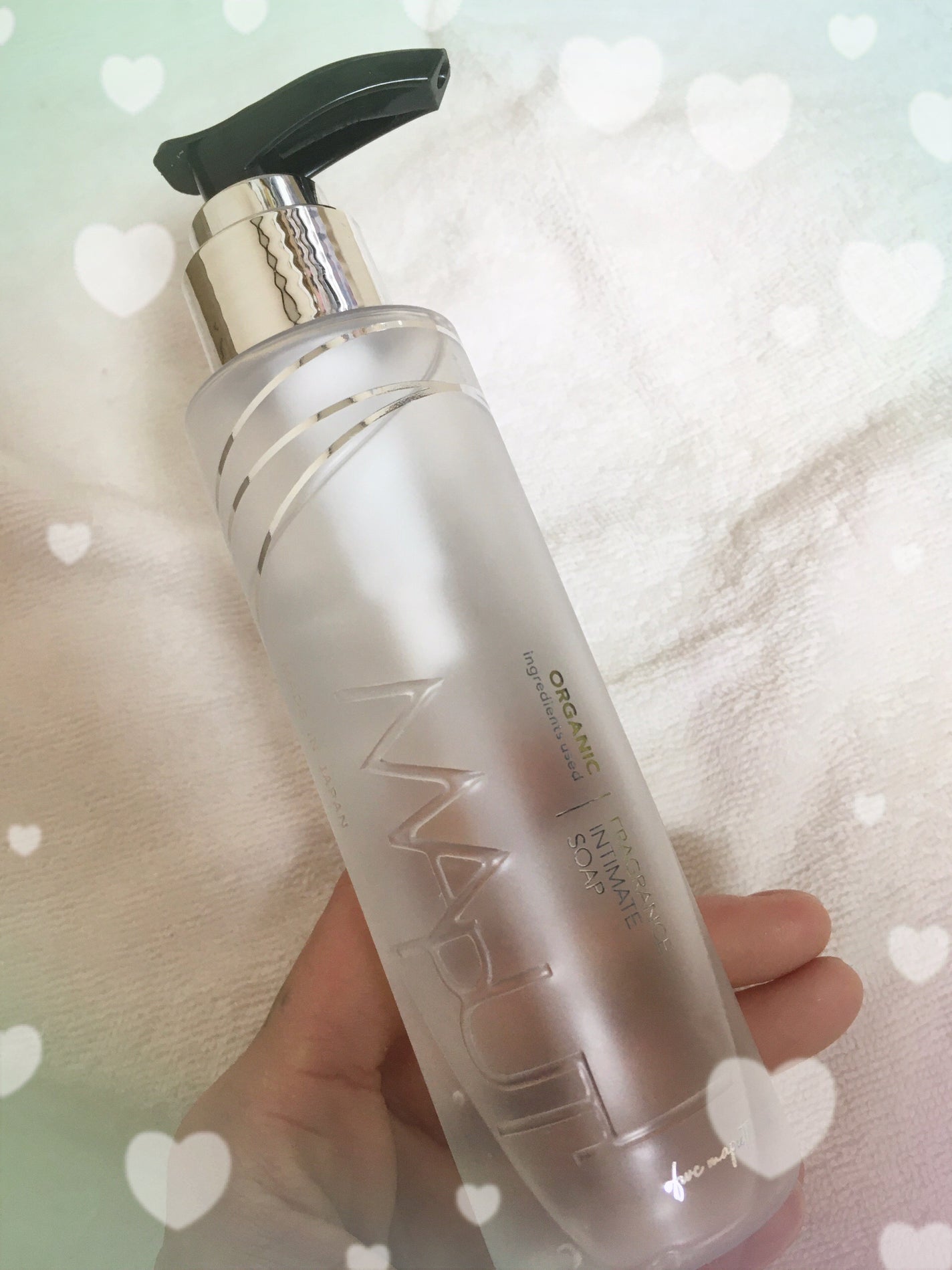 オーガニックフレグランスインティメイトソープ MAPUTI/MAPUTI/デリケートゾーンケアを使ったクチコミ(1枚目)