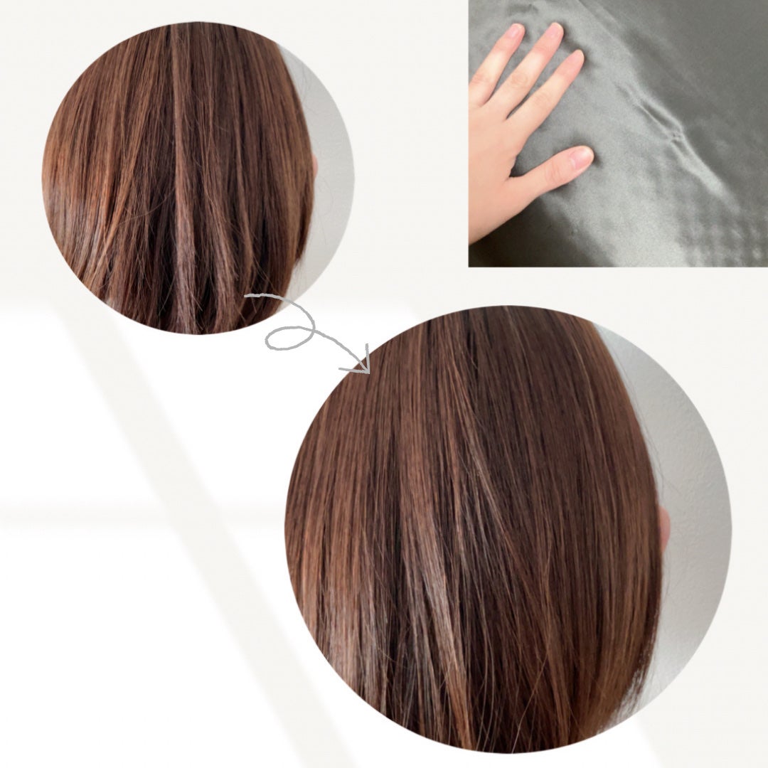 シルク枕カバー/Utukky/ヘアケアグッズを使ったクチコミ(6枚目)