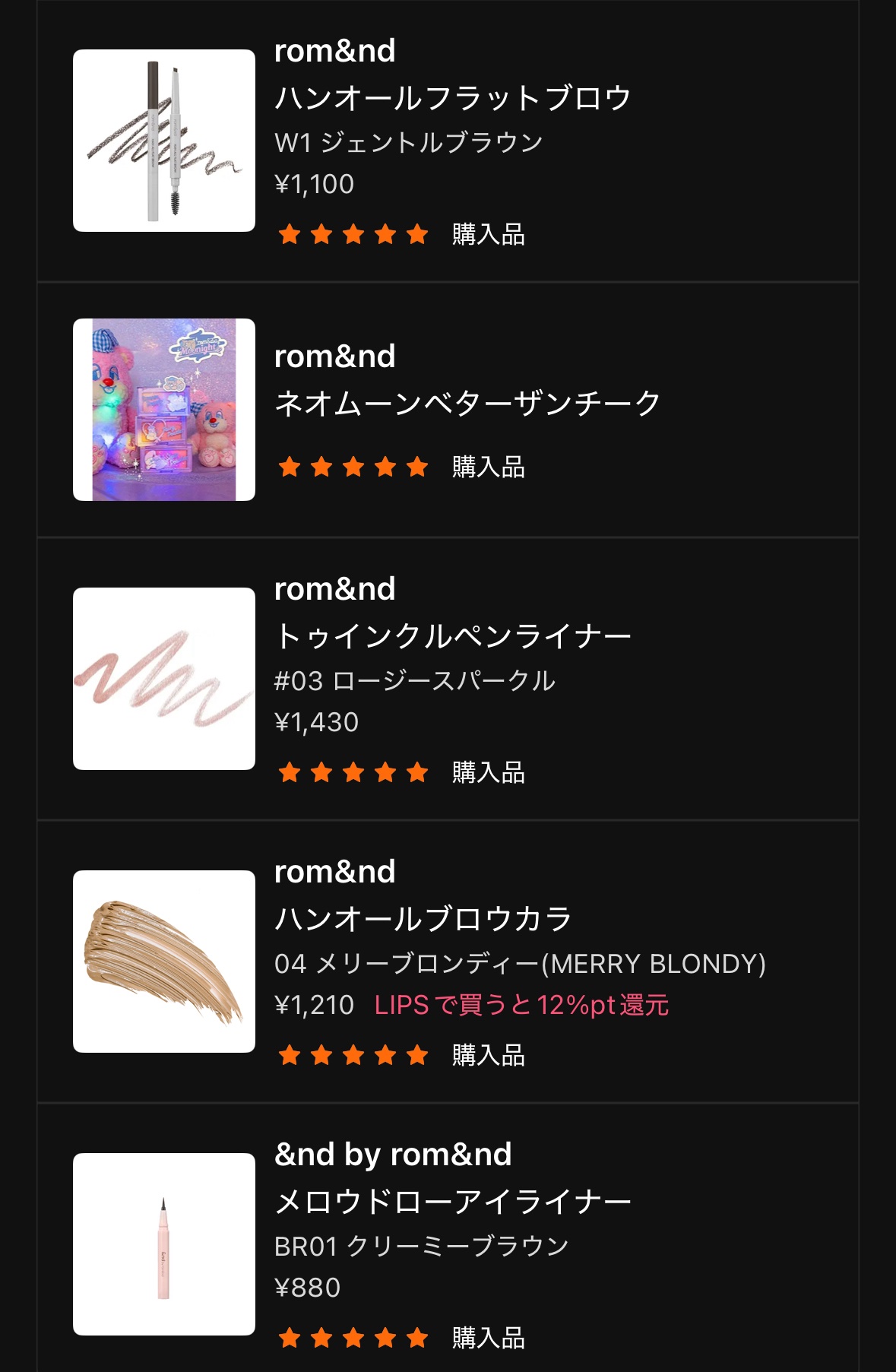 ハンオールフラットブロウ W1 ジェントルブラウン/rom&nd/アイブロウペンシルを使ったクチコミ（2枚目）