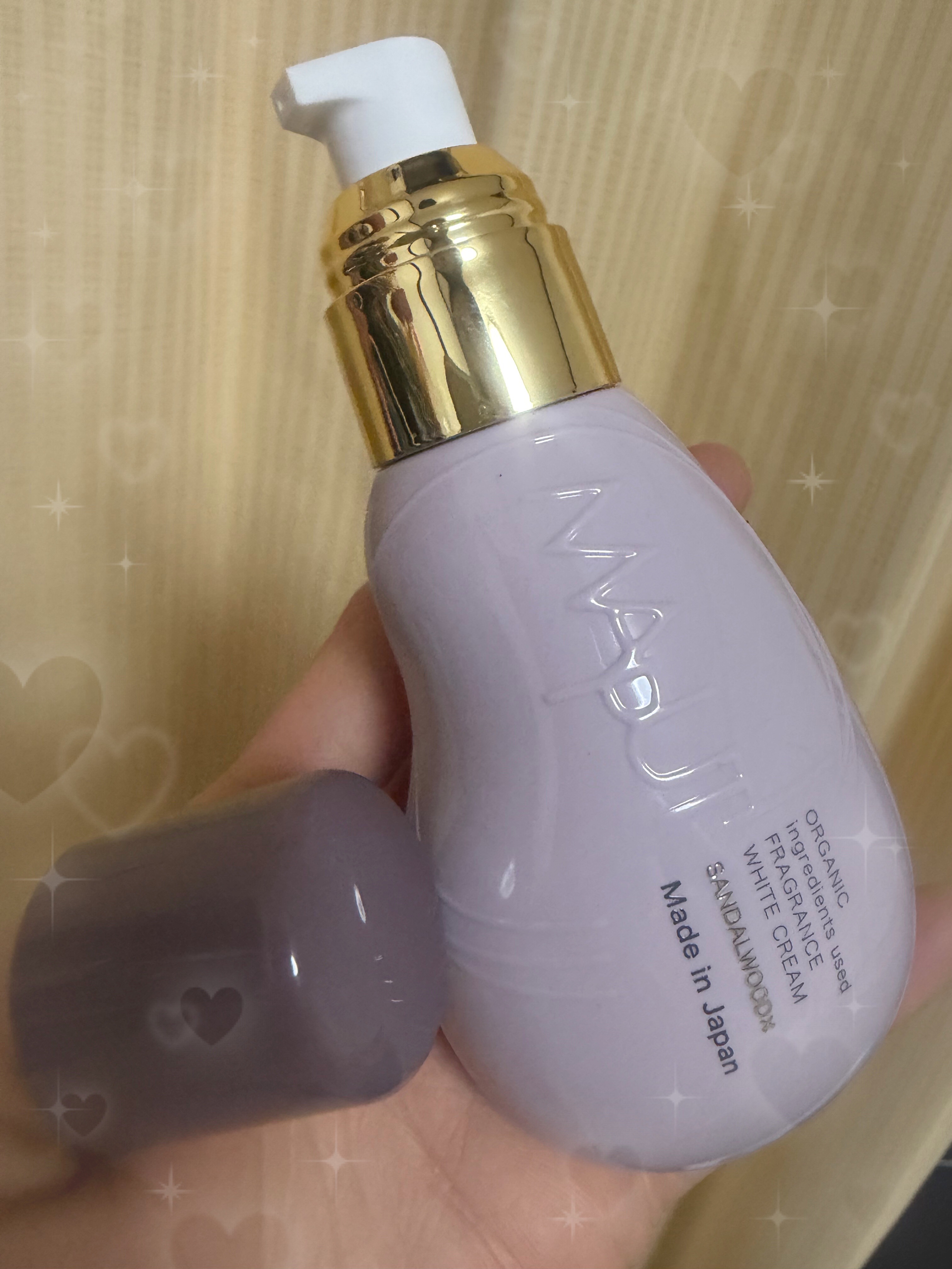 オーガニックフレグランスホワイトクリーム MAPUTI -サンダルウッド×マプティの香り-/MAPUTI/デリケートゾーンケアを使ったクチコミ（1枚目）