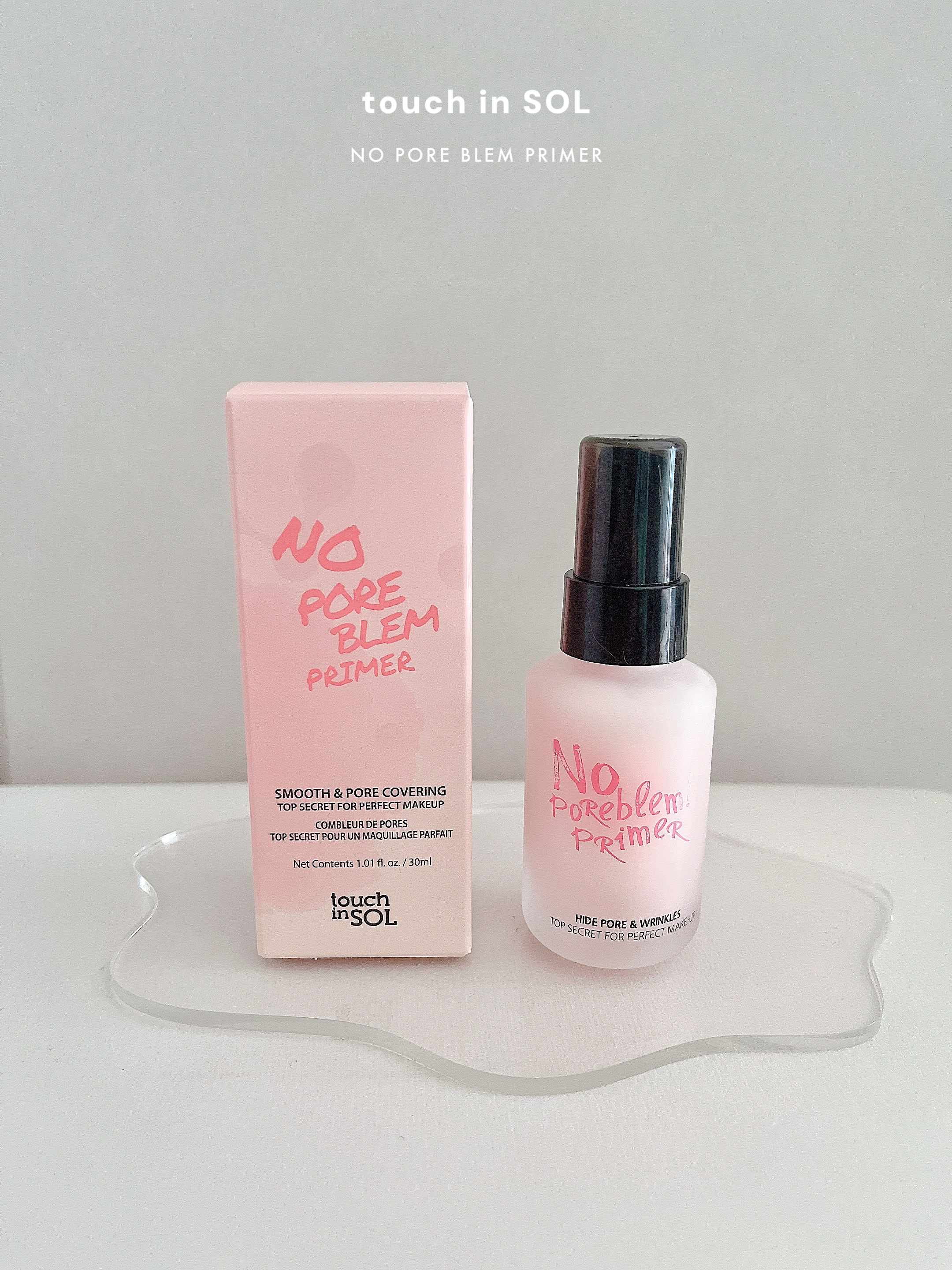 タッチインソール ノーポアブレムプライマー/touch in SOL /化粧下地を使ったクチコミ（1枚目）