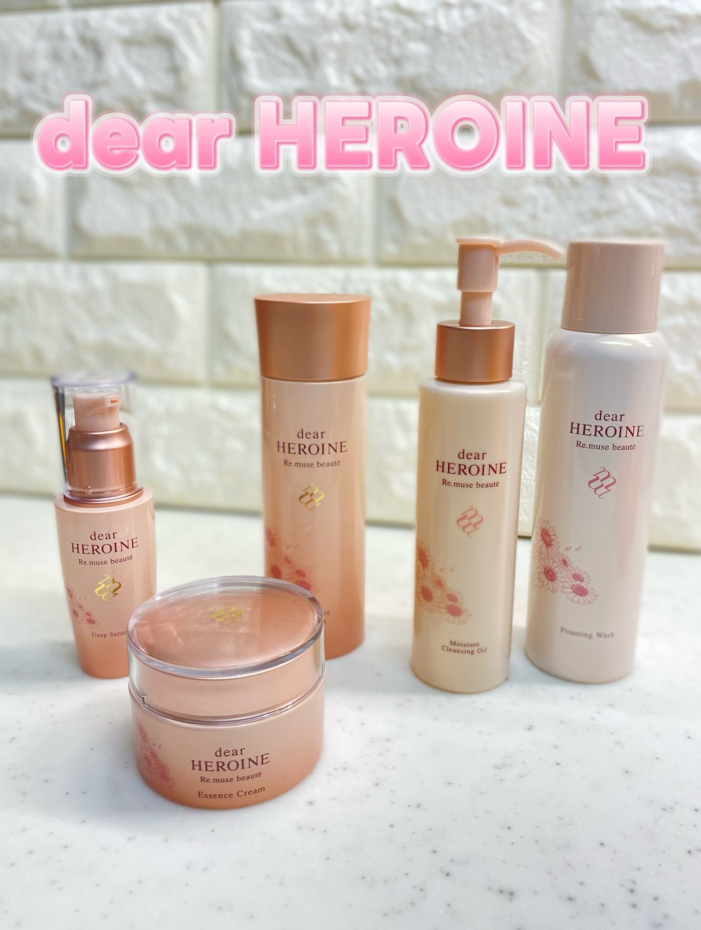 【dear HEROINE】
┈┈┈┈┈┈┈ ❁ ❁ ❁┈┈┈┈┈┈┈┈

毎日使うものだからこそ、
肌へのやさしさも、仕上がりも妥協したくない人におすすめ❣️

今回お試ししたのは
百貨店レベルの処方を、会員制で届ける
スキンケアライン 