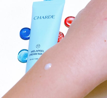 メラピールクリームマスク/CHARDE/ピーリングを使ったクチコミ(2枚目)