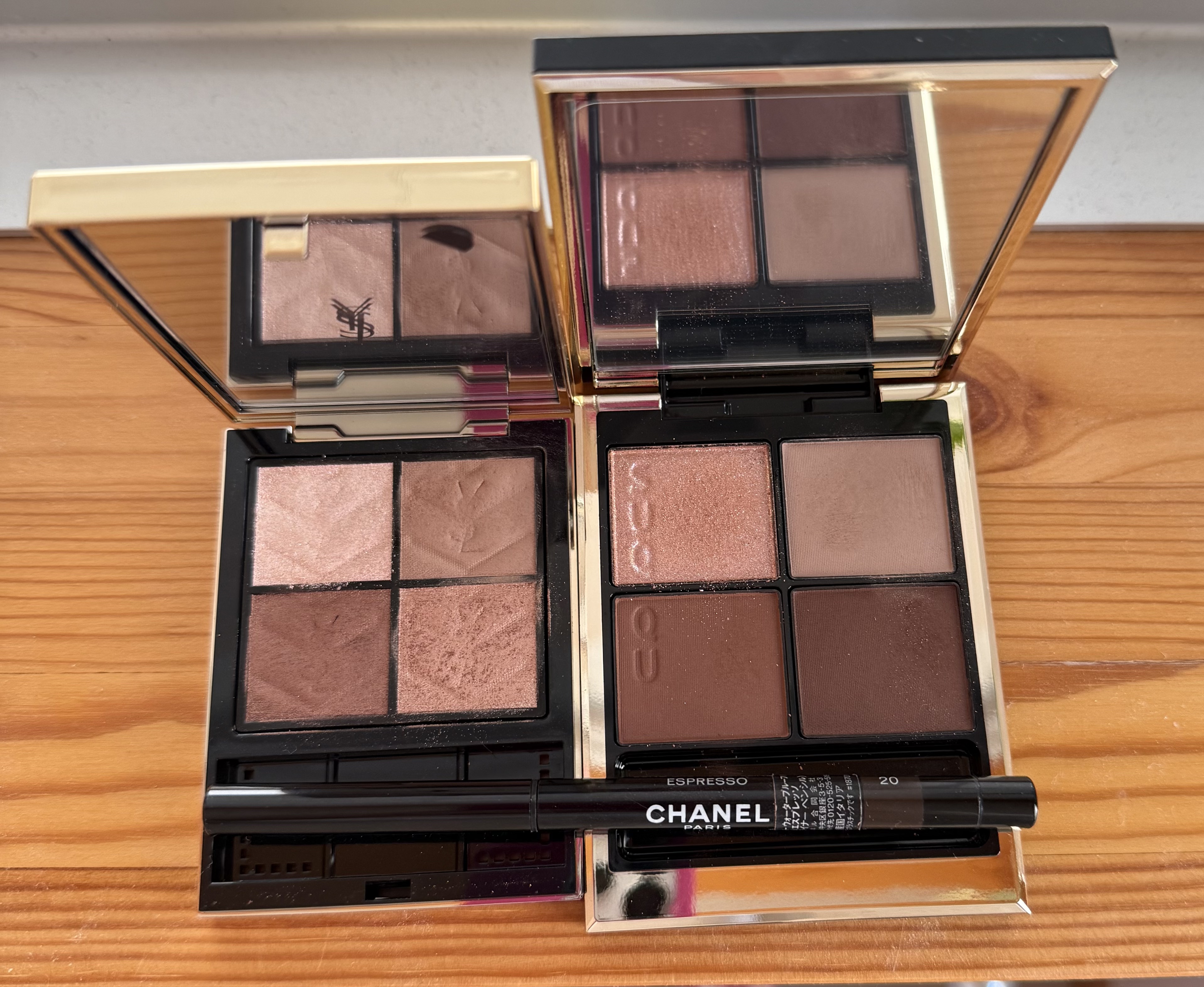 クチュール ミニ クラッチ/YVES SAINT LAURENT BEAUTE/アイシャドウパレットを使ったクチコミ（2枚目）