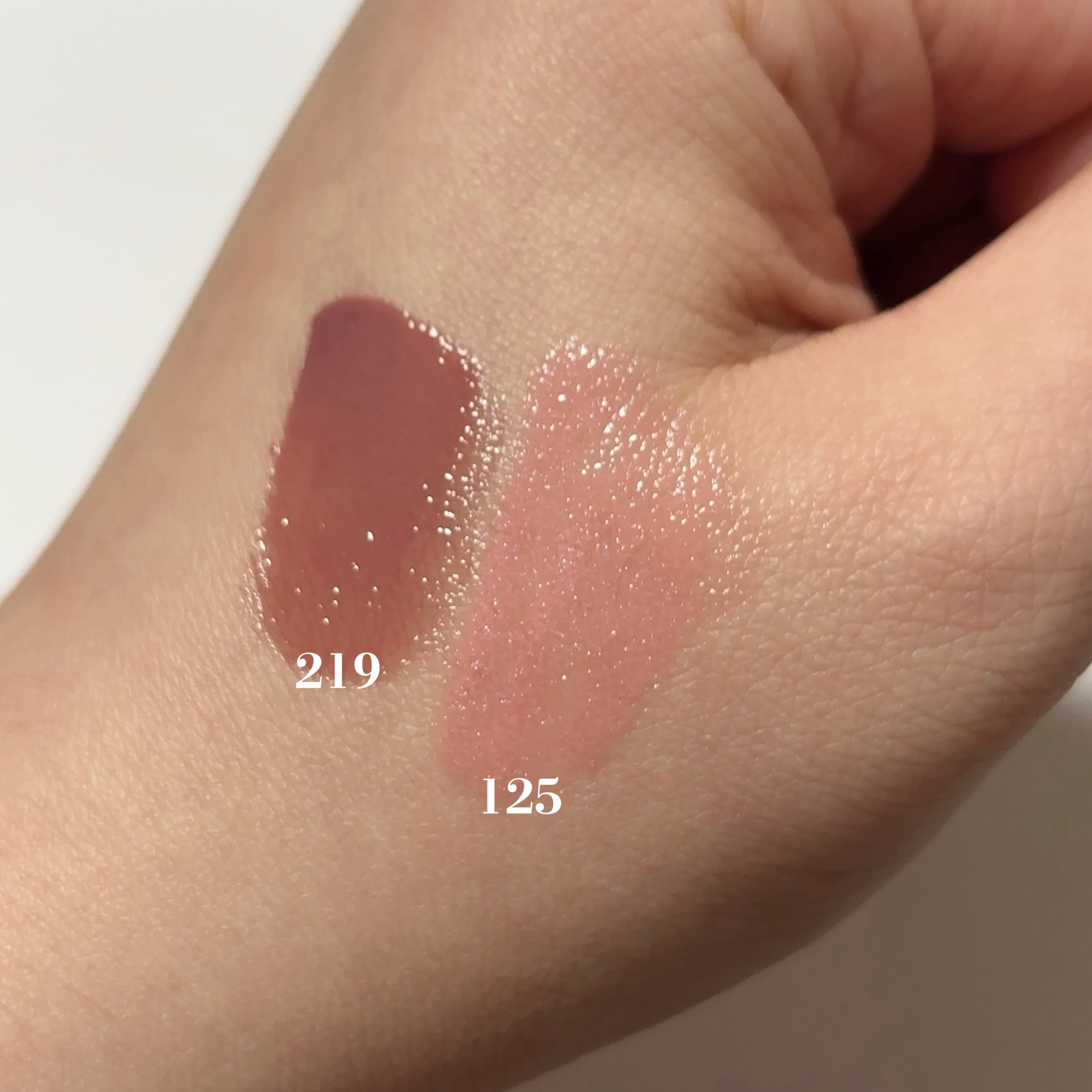 ボリュームパールキッスグロス/Dinto/リップグロスを使ったクチコミ（2枚目）