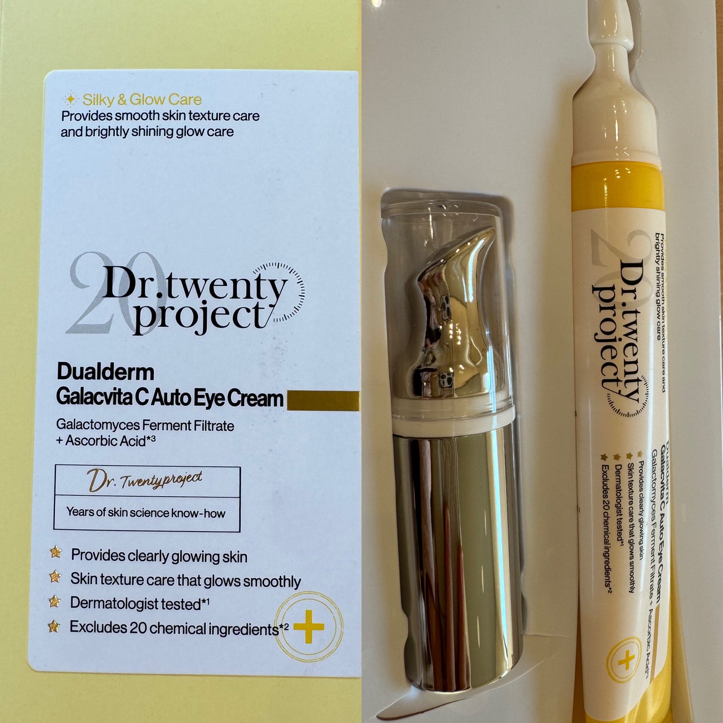デュアルダムガーラックビタCオートアイクリーム/Dr.Twenty Project/アイケア・アイクリームを使ったクチコミ(2枚目)