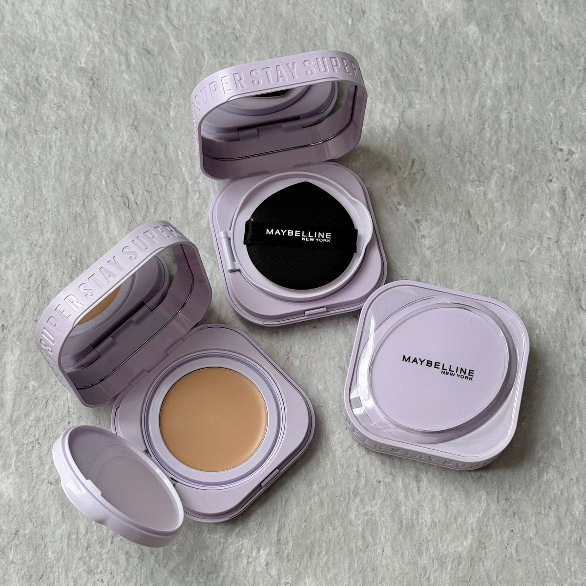 SPステイ クリームパクト ファンデーション/MAYBELLINE NEW YORK/クリーム・エマルジョンファンデーションを使ったクチコミ（1枚目）