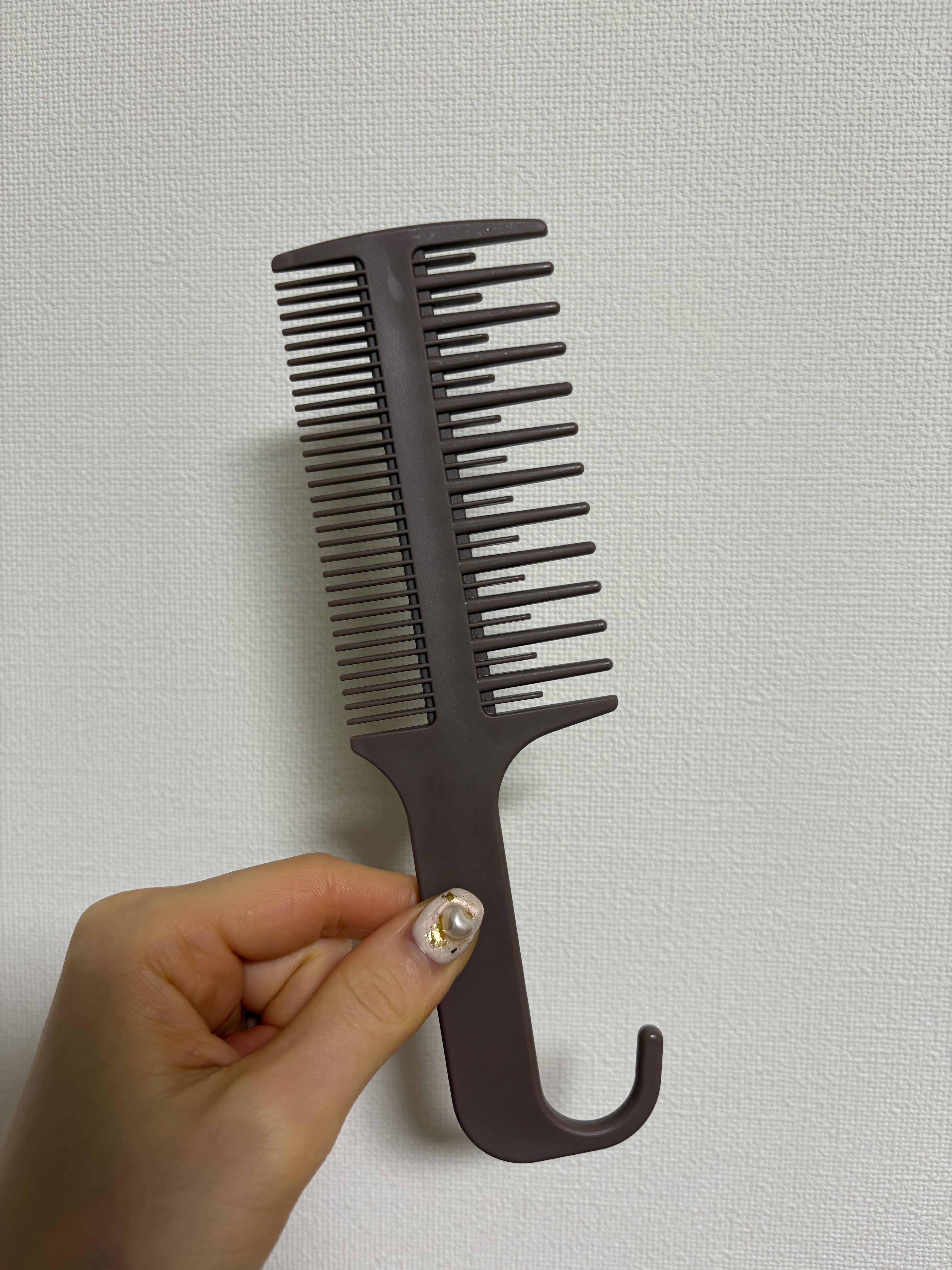 毛先までしっかりなじむトリートメントコーム/DAISO/ヘアコームを使ったクチコミ（2枚目）