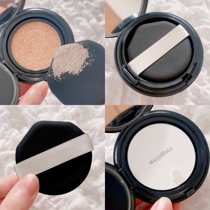 ドラマティックエッセンスクッション グロウ/マキアージュ/クッションファンデーションを使ったクチコミ(6枚目)