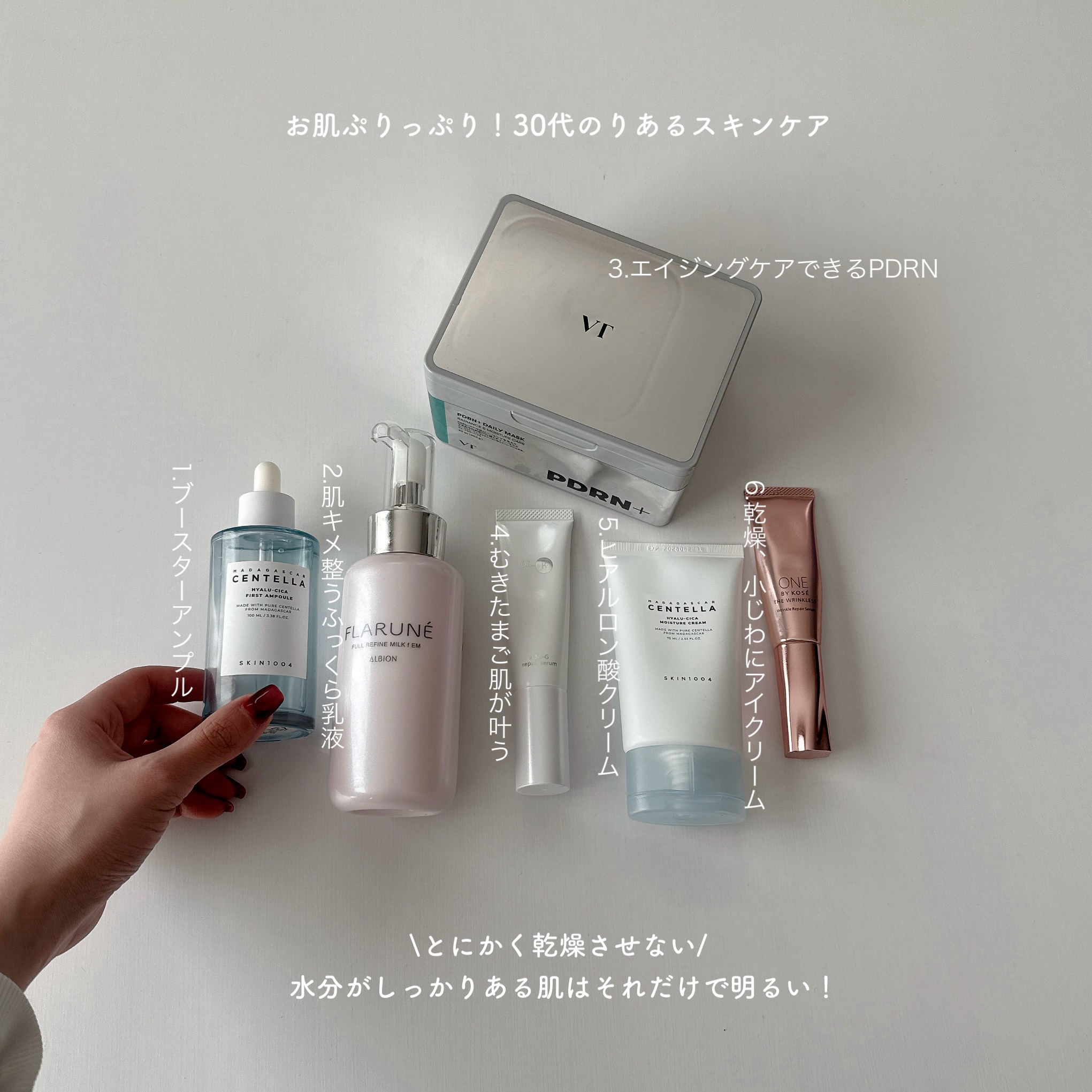 ヒアルーシカ モイスチャークリーム/SKIN1004/フェイスクリームを使ったクチコミ（1枚目）