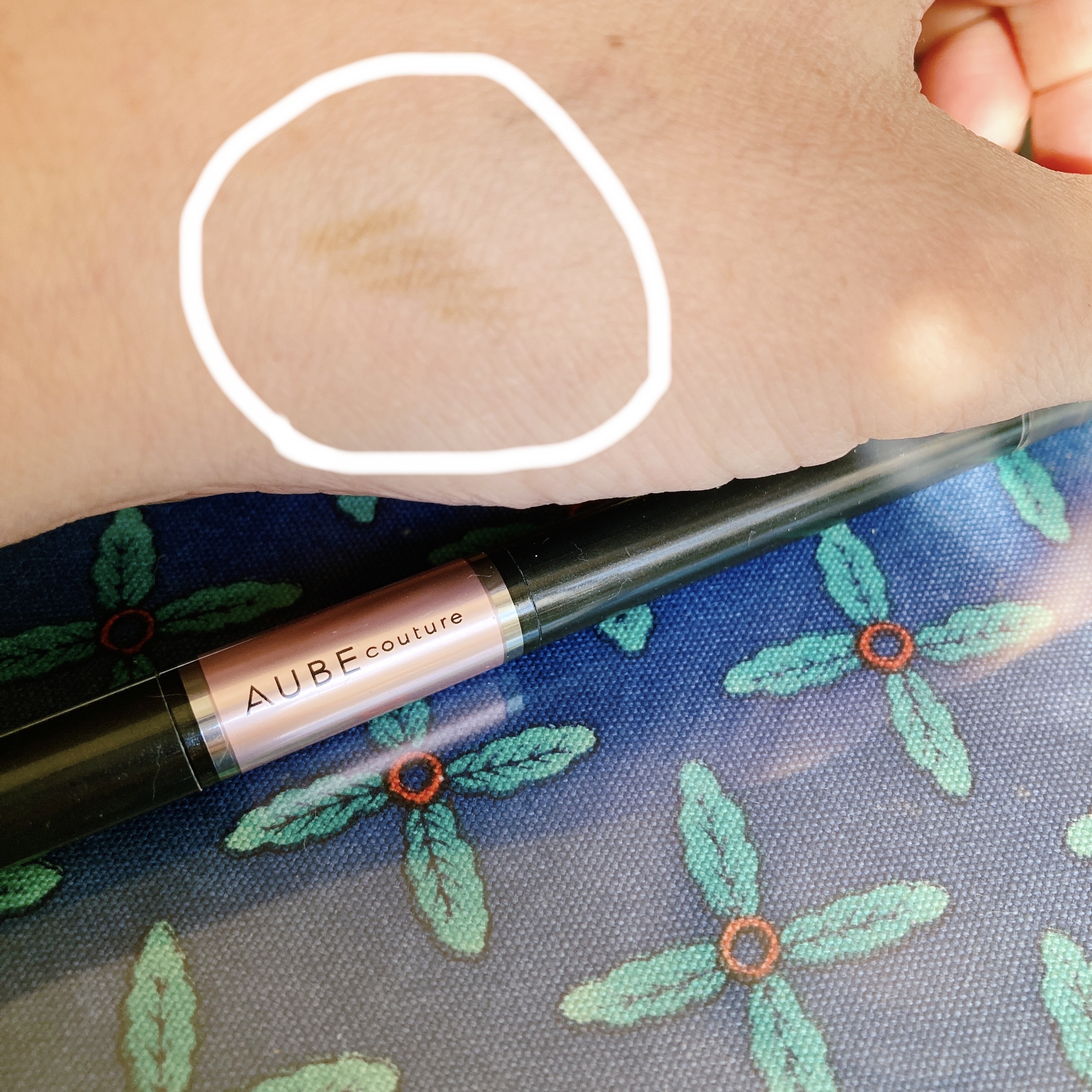 オーブクチュール デザイニングアイブロウ BR802/AUBE/パウダーアイブロウを使ったクチコミ（2枚目）