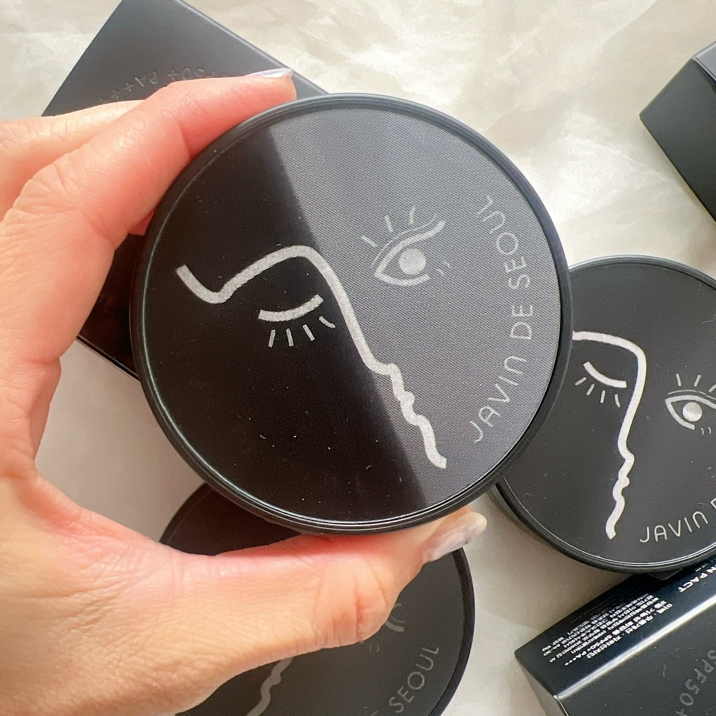 ジャビンドゥソウル ウインクファンデーションパクト/Javin De Seoul/クッションファンデーションを使ったクチコミ(2枚目)