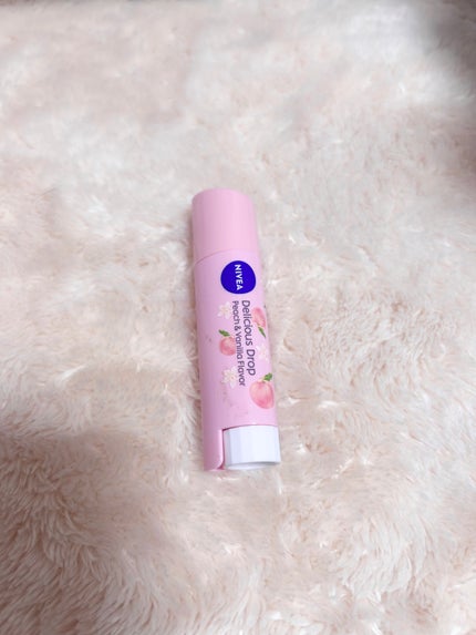 ニベア フレーバーリップ デリシャスドロップ ピーチの香り/ニベア/リップクリームを使ったクチコミ(1枚目)