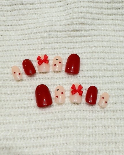 ネイルチップ/SHEIN/ネイルチップ・パーツを使ったクチコミ(3枚目)