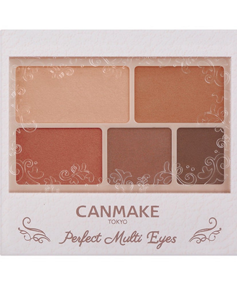 パーフェクトマルチアイズ/キャンメイク/アイシャドウパレットを使ったクチコミ(2枚目)