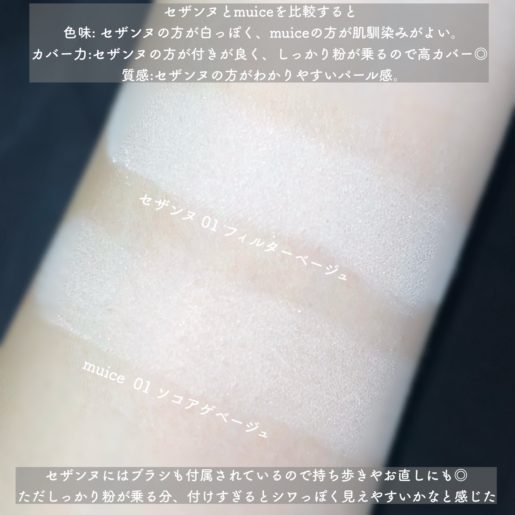 トーンフィルターハイライト/CEZANNE/パウダーハイライトを使ったクチコミ（3枚目）