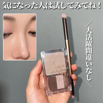 シェーディングパウダー/キャンメイク/シェーディングを使ったクチコミ(5枚目)