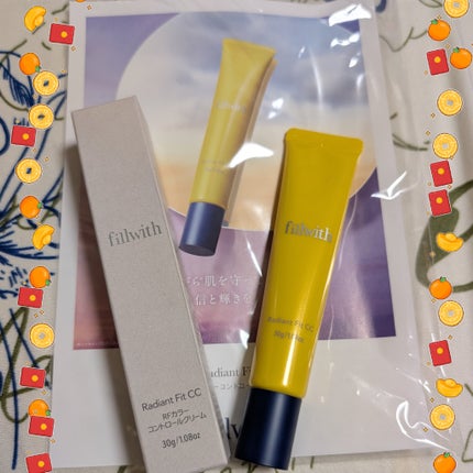 ラディアントフィットCC/fillwith/化粧下地を使ったクチコミ(1枚目)