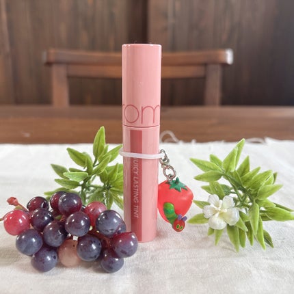 ジューシーラスティングティント/rom&nd/リップティントを使ったクチコミ(6枚目)