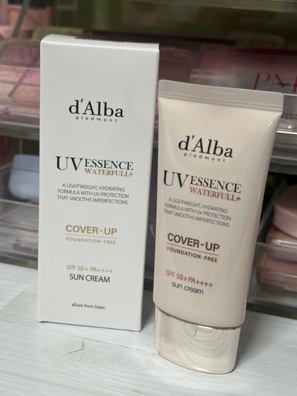ウォータフルトーンアップサンクリーム(カバーベージュ)/ダルバ/日焼け止め・UVケアを使ったクチコミ(2枚目)
