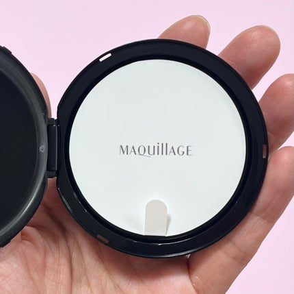 ドラマティックエッセンスクッション グロウ/マキアージュ/クッションファンデーションを使ったクチコミ(8枚目)