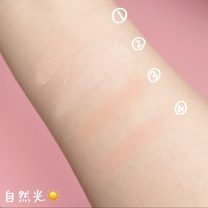 ミックスマッチチークパレット/be aube/パウダーチークを使ったクチコミ(5枚目)