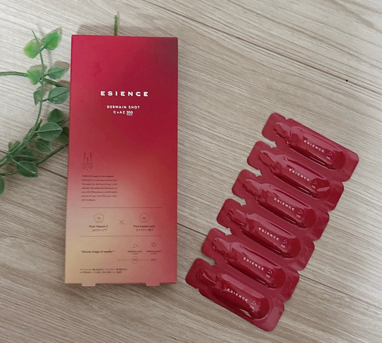 C×AZ ダーマインショット200/ESIENCE/美容液を使ったクチコミ(1枚目)