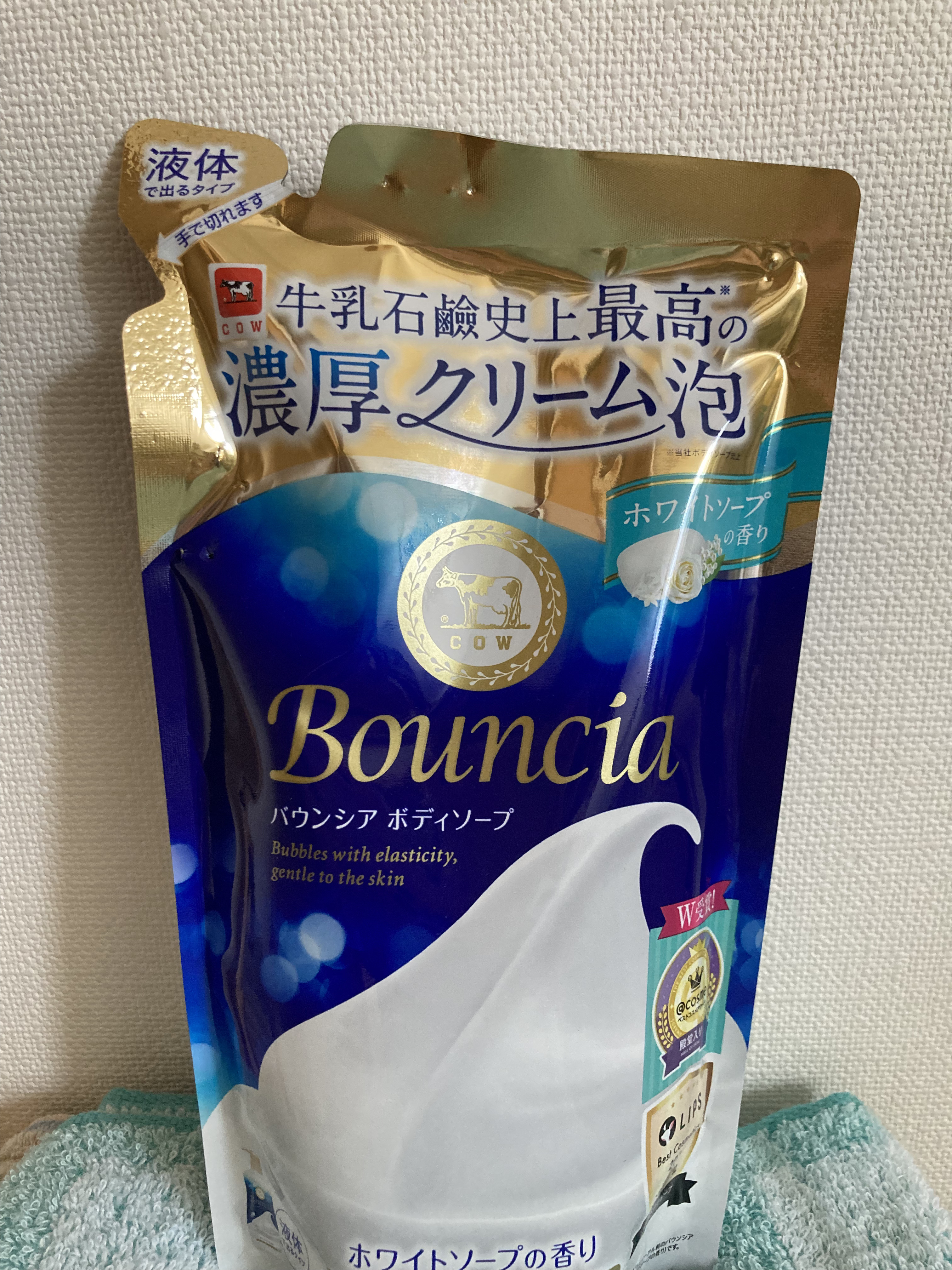 ボディウォッシュ プレミアム モイスチャーケア/ダヴ/ボディソープを使ったクチコミ（1枚目）