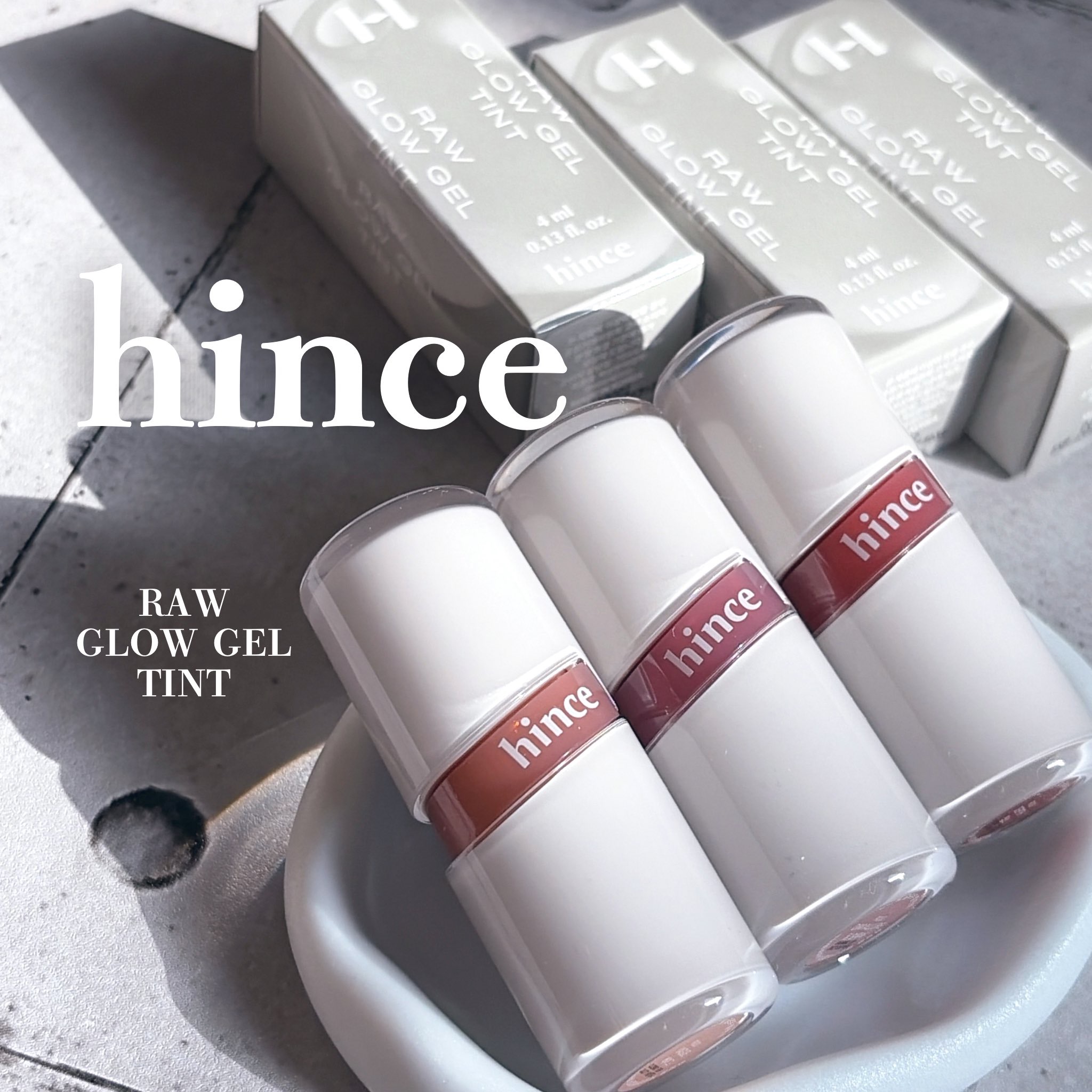 ロウグロウジェルティント/hince/リップティントを使ったクチコミ（1枚目）