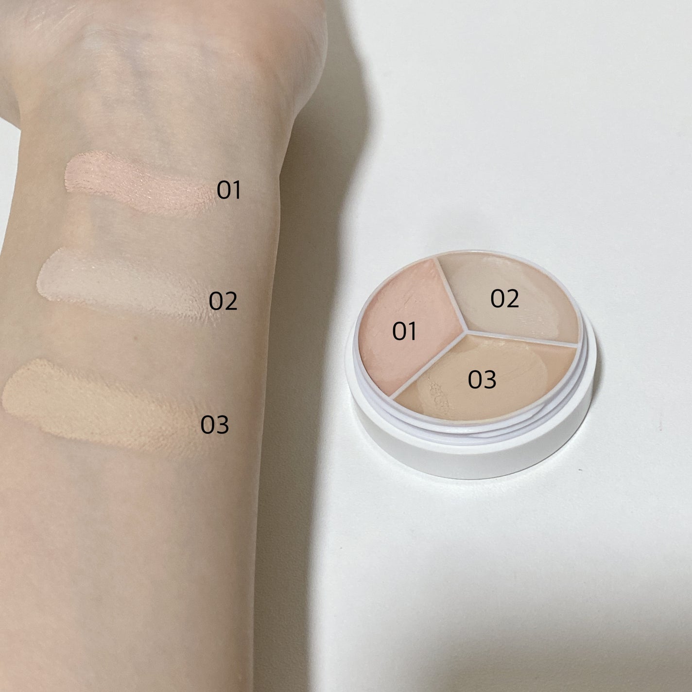 カバーアッププロコンシーラー/TFIT/パレットコンシーラーを使ったクチコミ(3枚目)