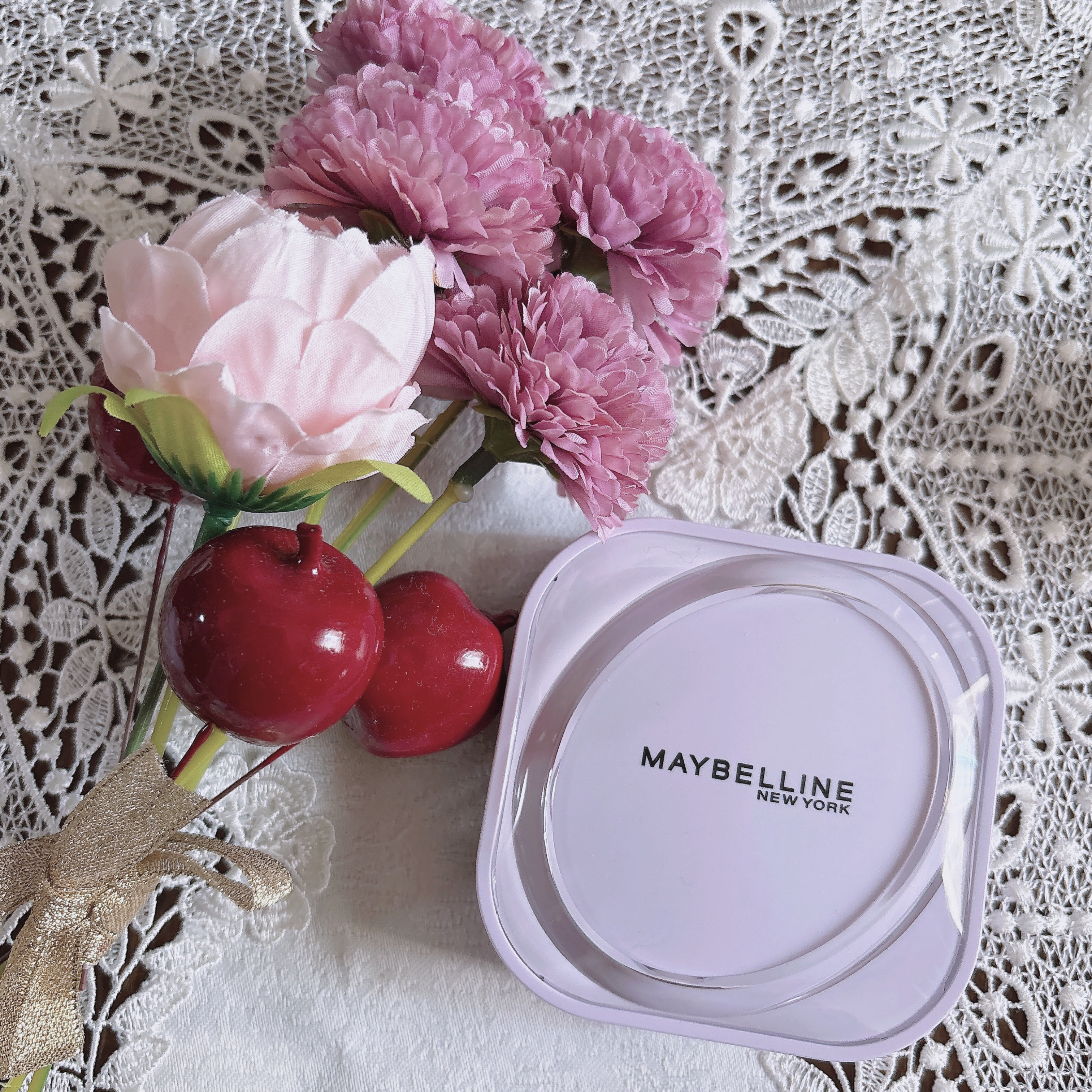 SPステイ クリームパクト ファンデーション/MAYBELLINE NEW YORK/クリーム・エマルジョンファンデーションを使ったクチコミ（1枚目）