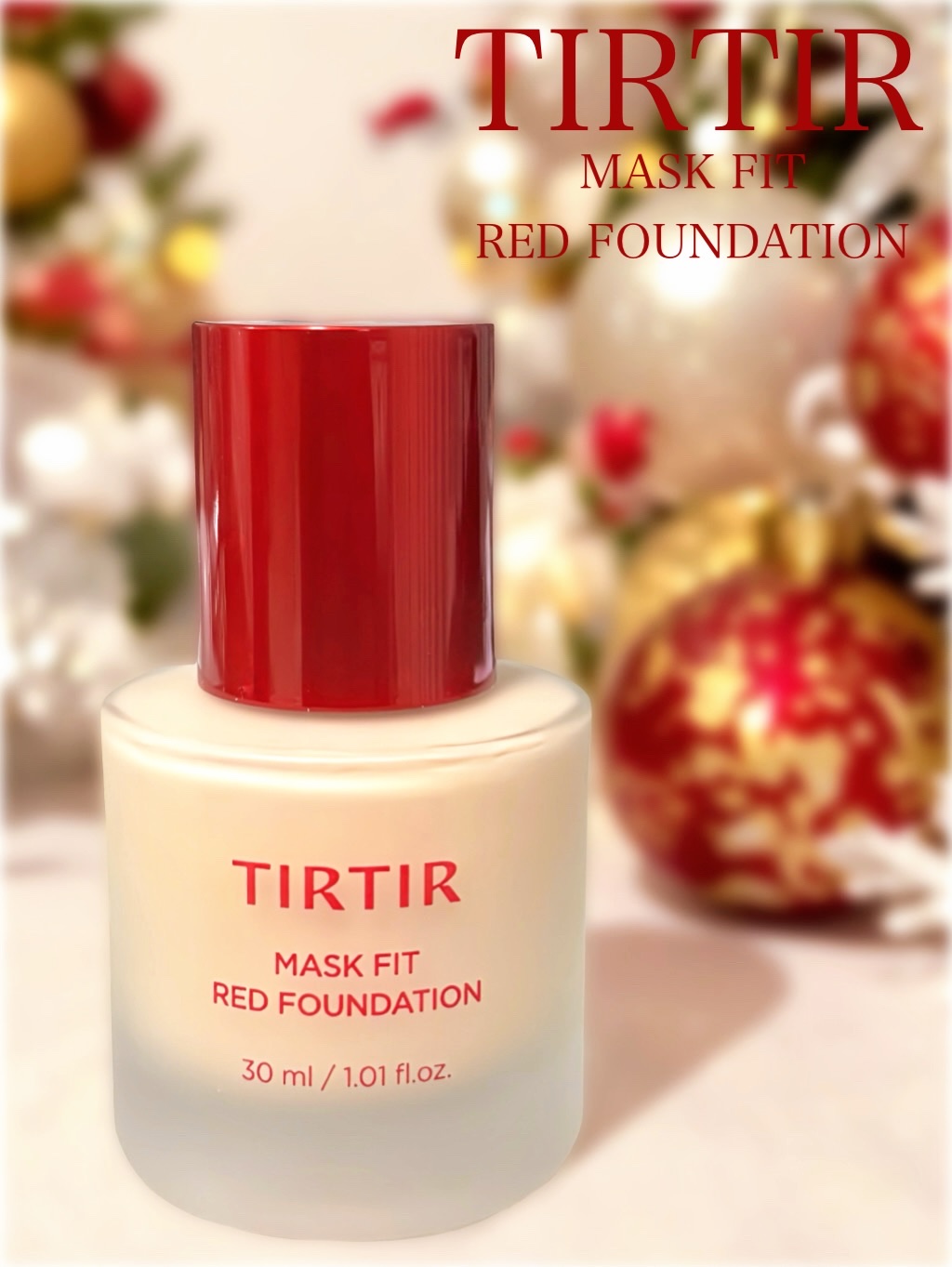 マスクフィットレッドファンデーション/TIRTIR(ティルティル)/リキッドファンデーションを使ったクチコミ（1枚目）