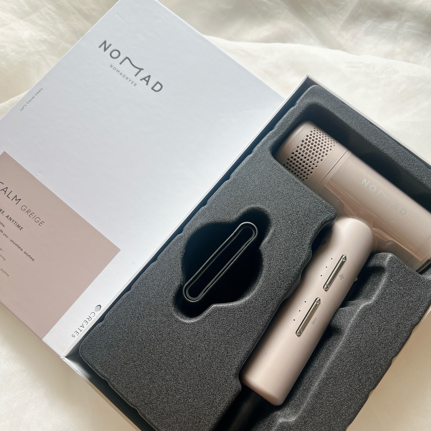 ノマドライヤー/クレイツ/ドライヤーを使ったクチコミ（2枚目）