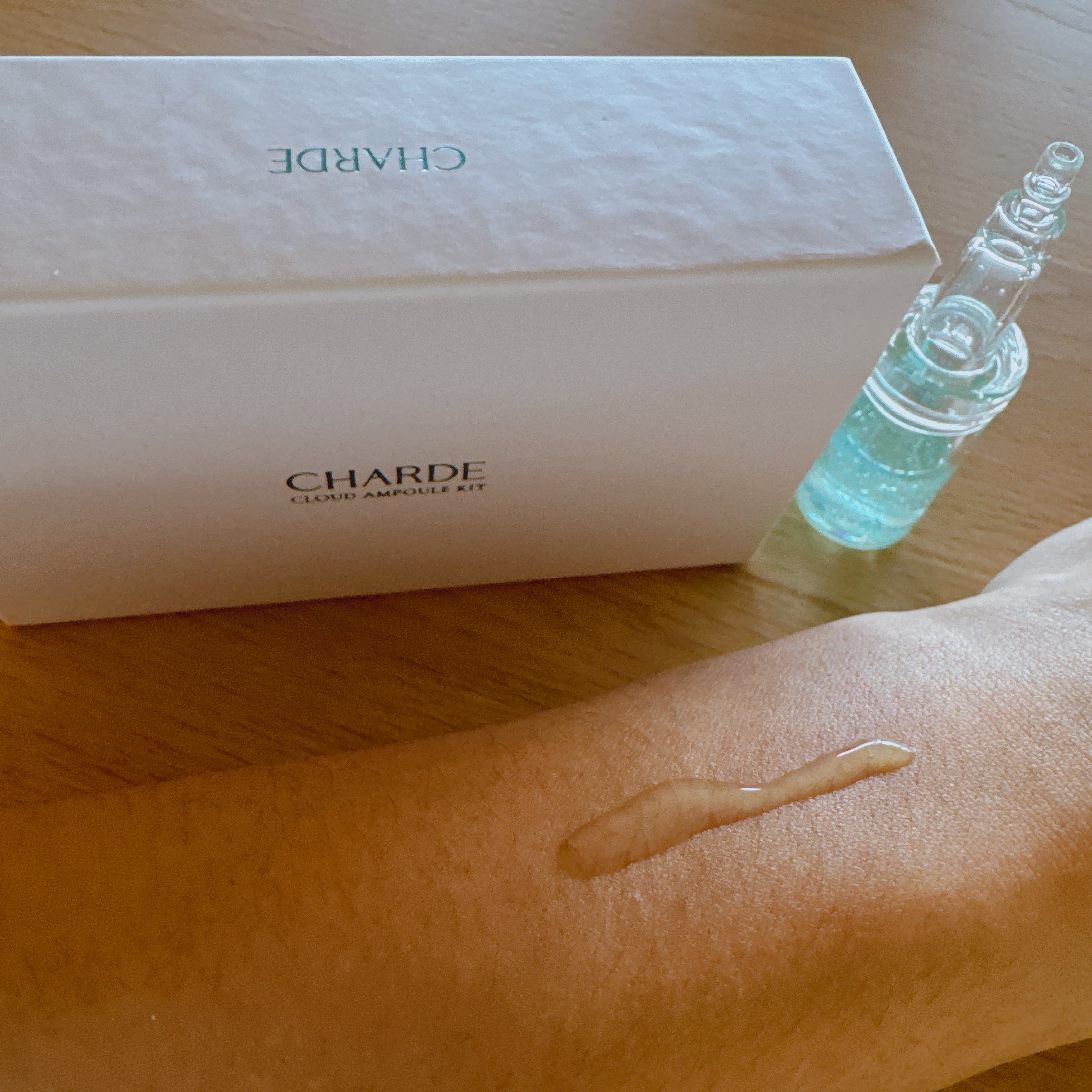 クラウドアンプル 1week キット/CHARDE/美容液を使ったクチコミ（2枚目）