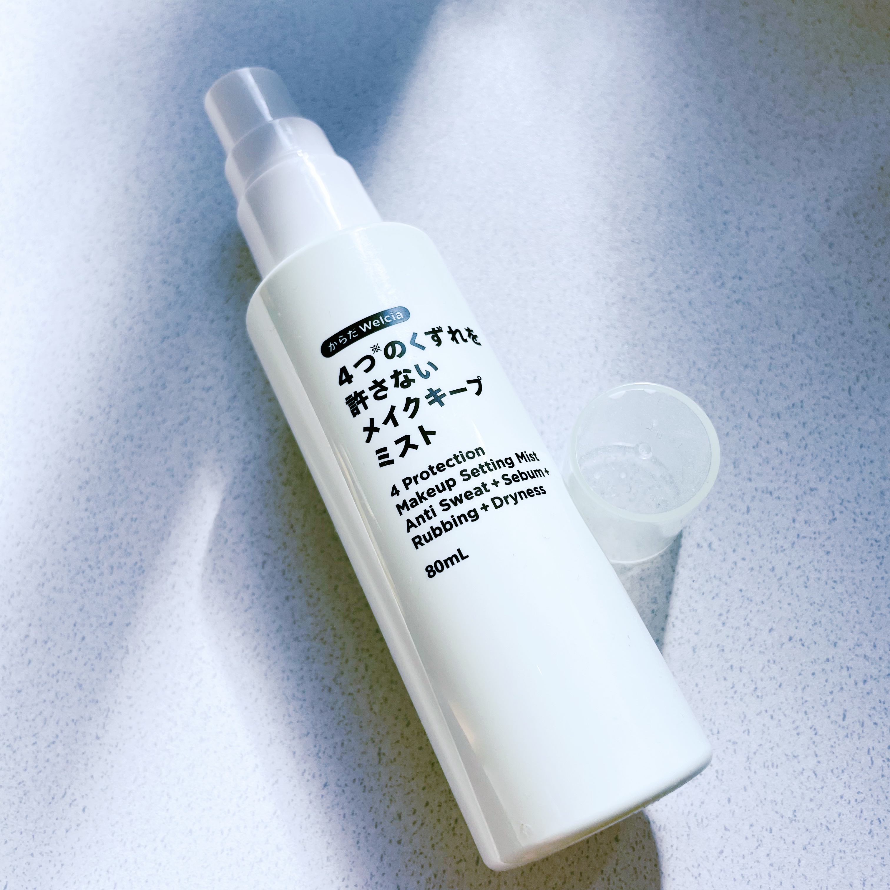 4つのくずれを許さないメイクキープミスト/からだWelcia・くらしWelcia/ミスト状化粧水を使ったクチコミ（1枚目）