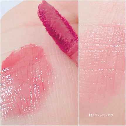 キャンドルライトジュレティント/LoNLy /リップティントを使ったクチコミ(3枚目)